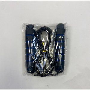 Black and Blue Workout Jump Rope